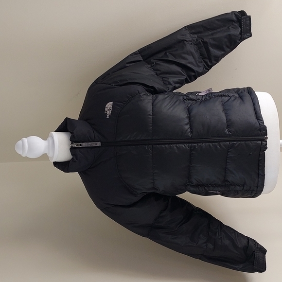 The North Face Other - The North Face Girls Nupste Black Packable Quilted Down Jacket Size M